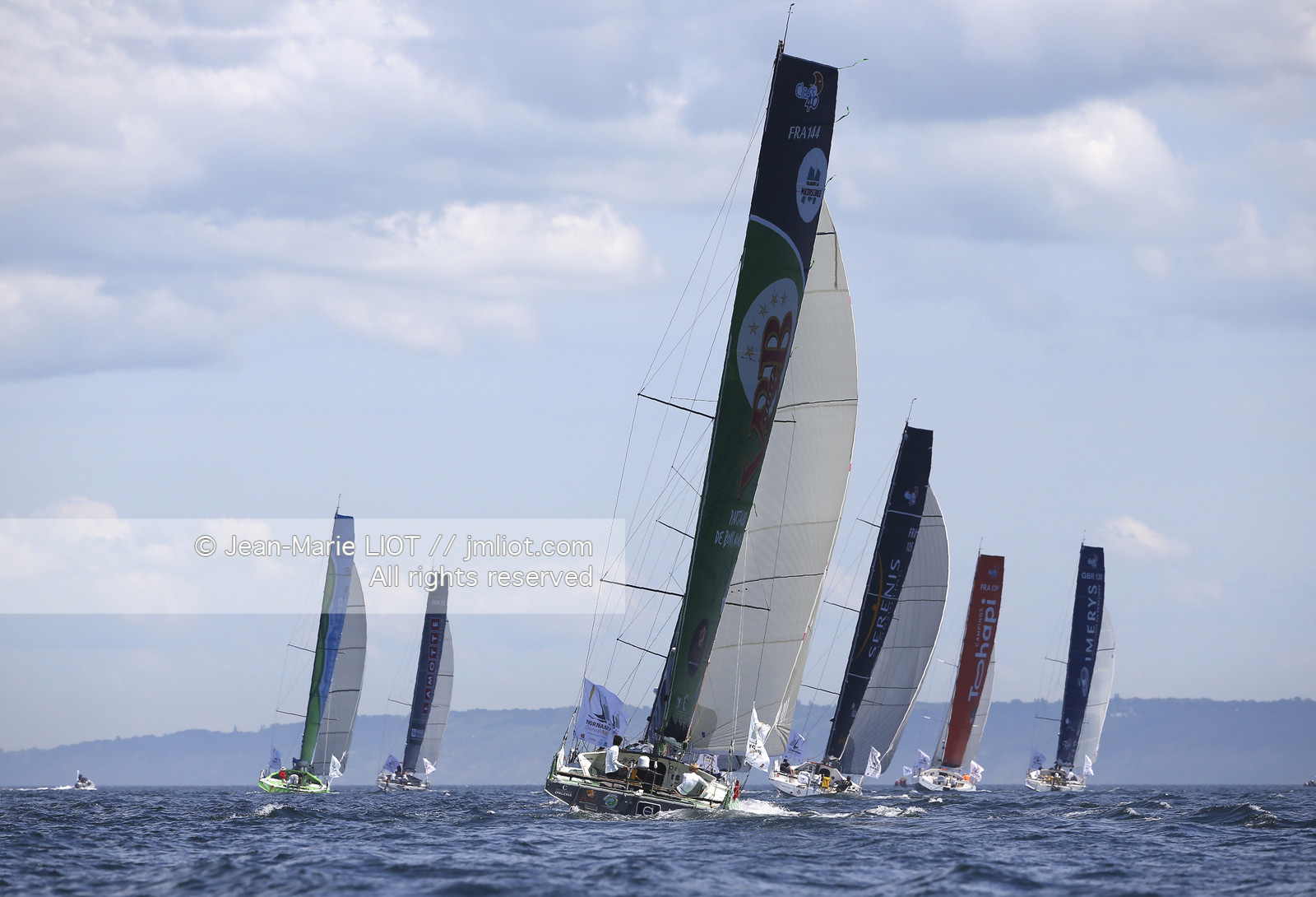 NORMANDY CHANNEL RACE 2018 - DEPART