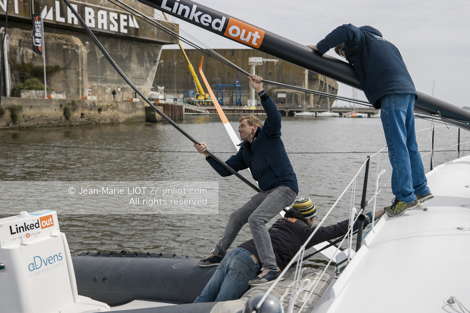 THOMAS RUYANT 2022 - MISE A L’EAU IMOCA LINKEDOUT
