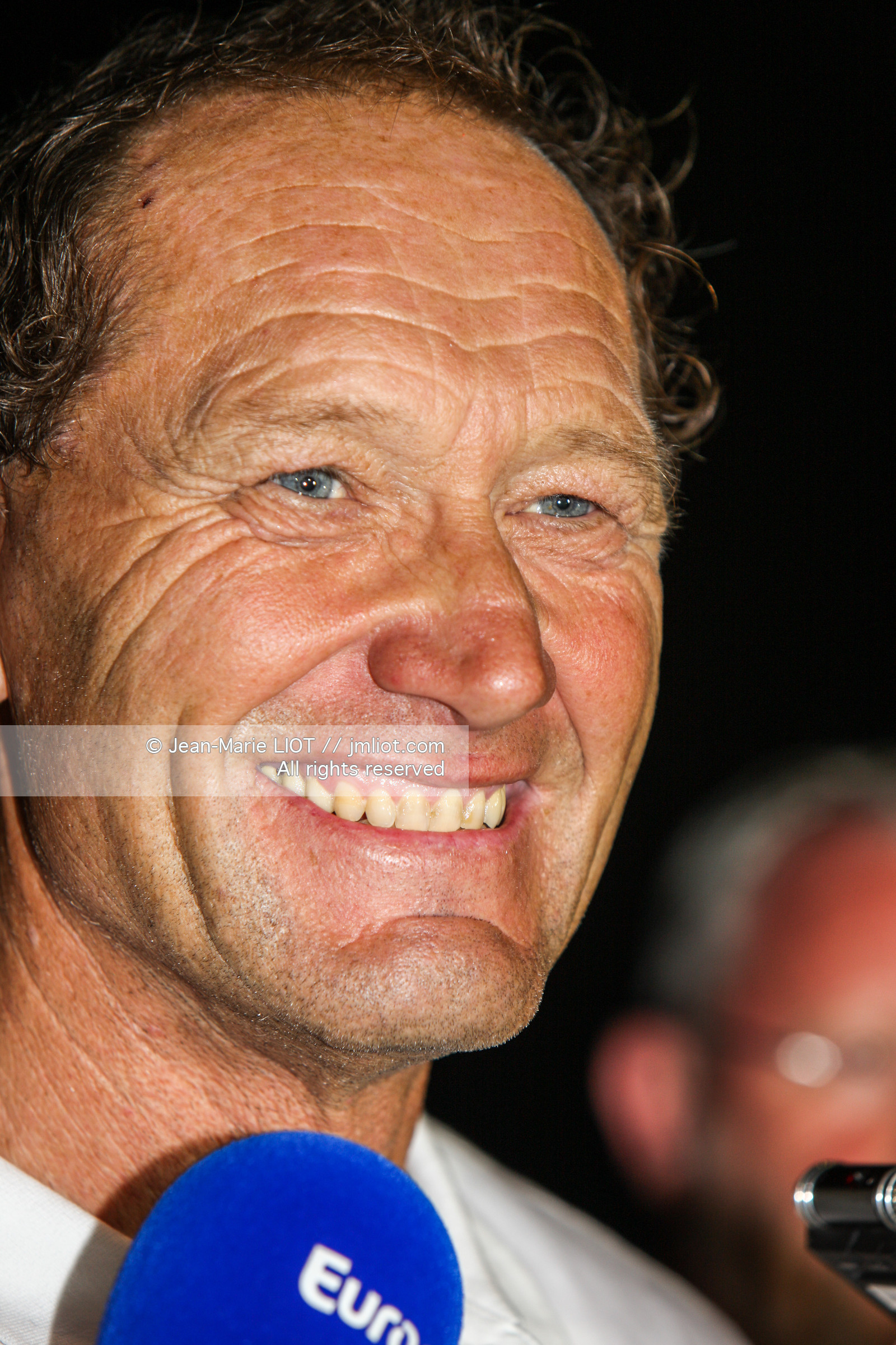 ROUTE DU RHUM 2010 - ARRIVEE DE FRANCIS JOYON