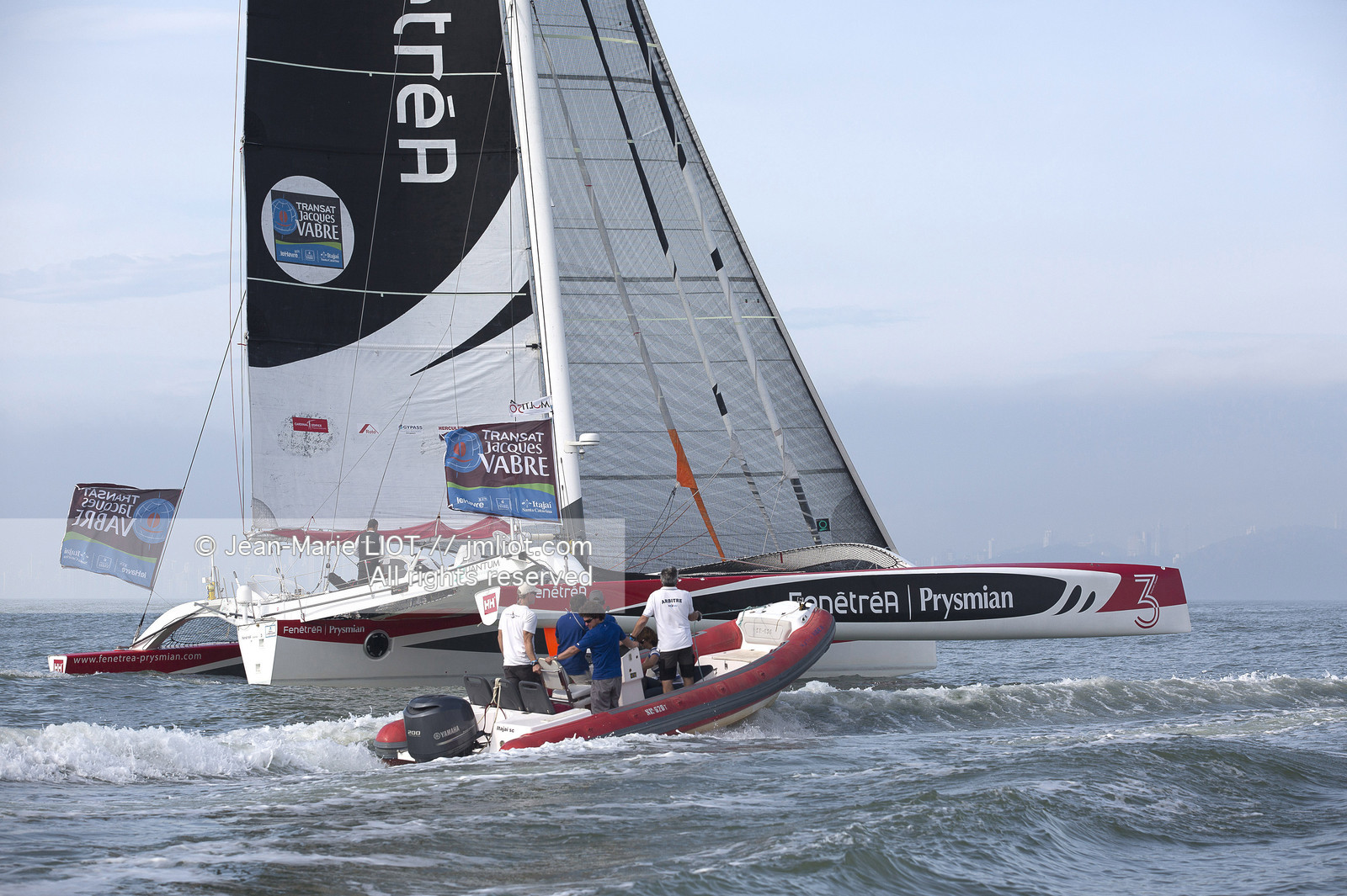 TRANSAT JACQUES VABRE 2015 - MULTI 50 FENETREA PRYSMIAN