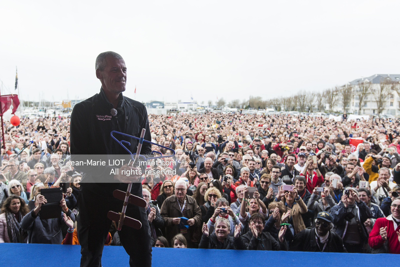 VENDEE GLOBE 2016-2017 - SEBASTIEN DESTREMAU - TECHNOFIRST - ARRIVEE