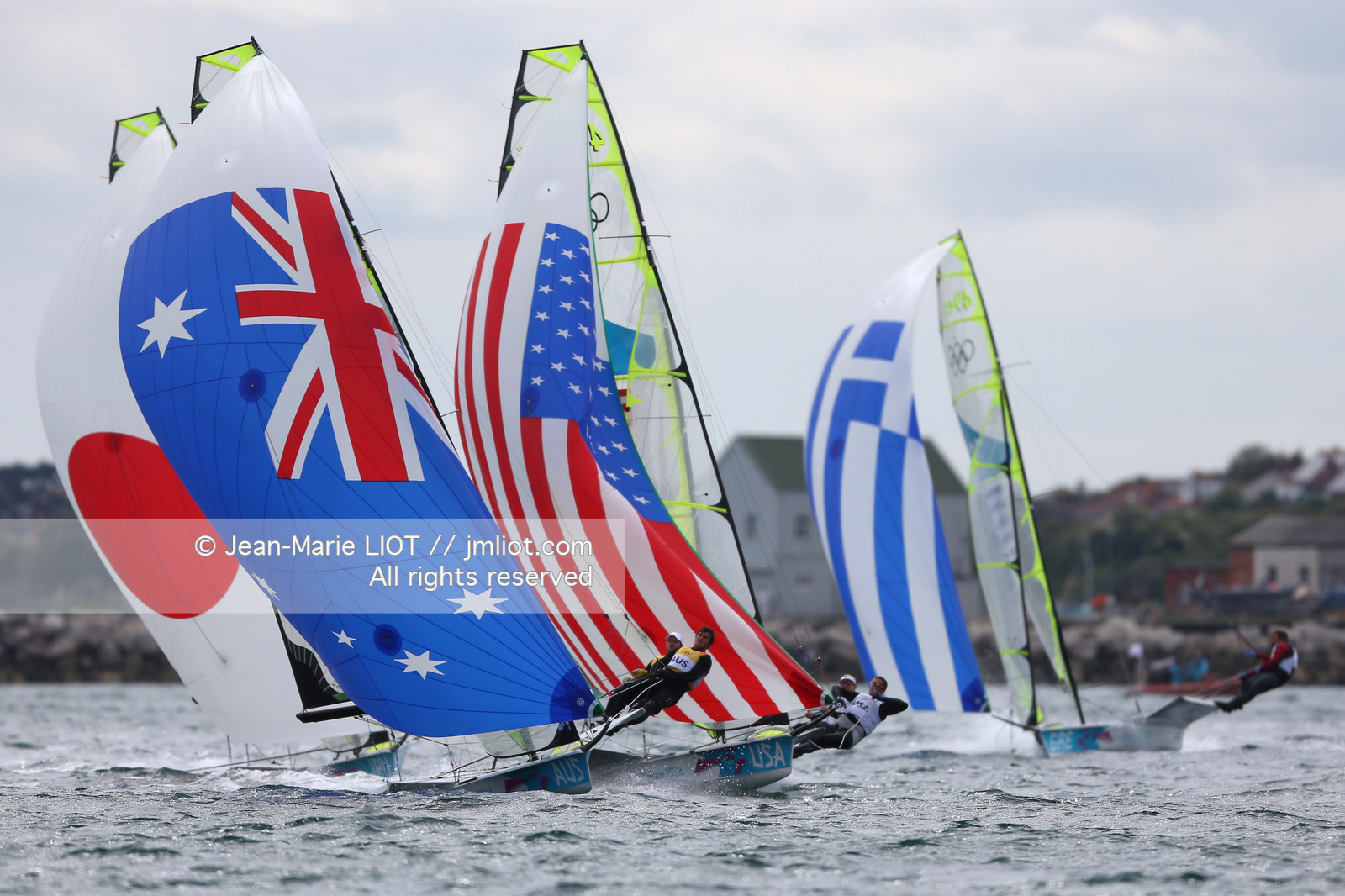 LONDON 2012 - SAILING - 49ER MEN.