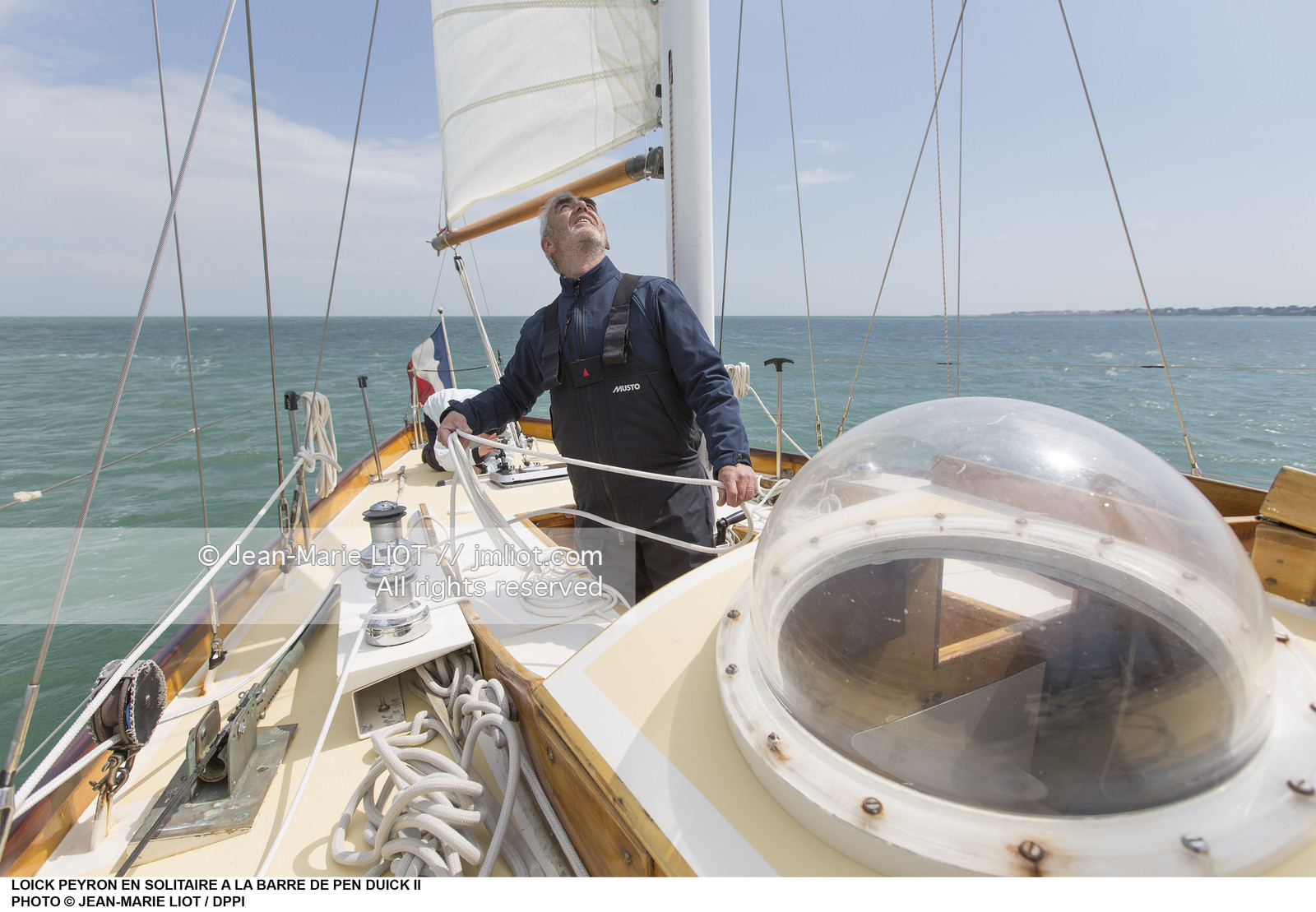 LOICK PEYRON A BORD DE PEN DUICK II