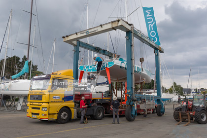 NICOLAS TROUSSEL - CLASS 40 CORUM - 2018 - MISE A L'EAU