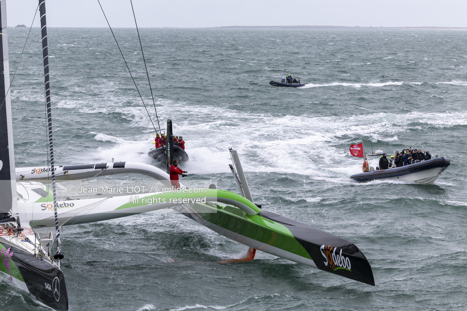 THOMAS COVILLE - ARKEA ULTIM CHALLENGE - ARRIVEE