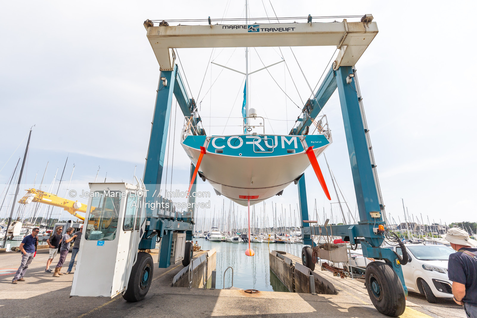 NICOLAS TROUSSEL - CLASS 40 CORUM - 2018 - MISE A L'EAU