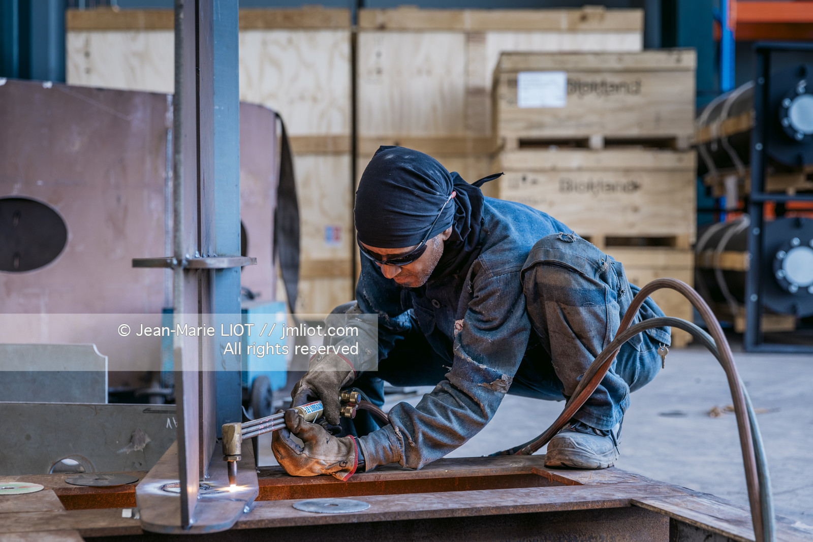 ILE MAURICE - CHANTIER CNOI