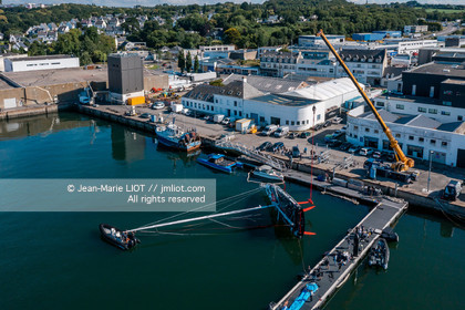MAXIME SOREL 2022 - IMOCA VANDB MONBANA MAYENNE - TEST 90°