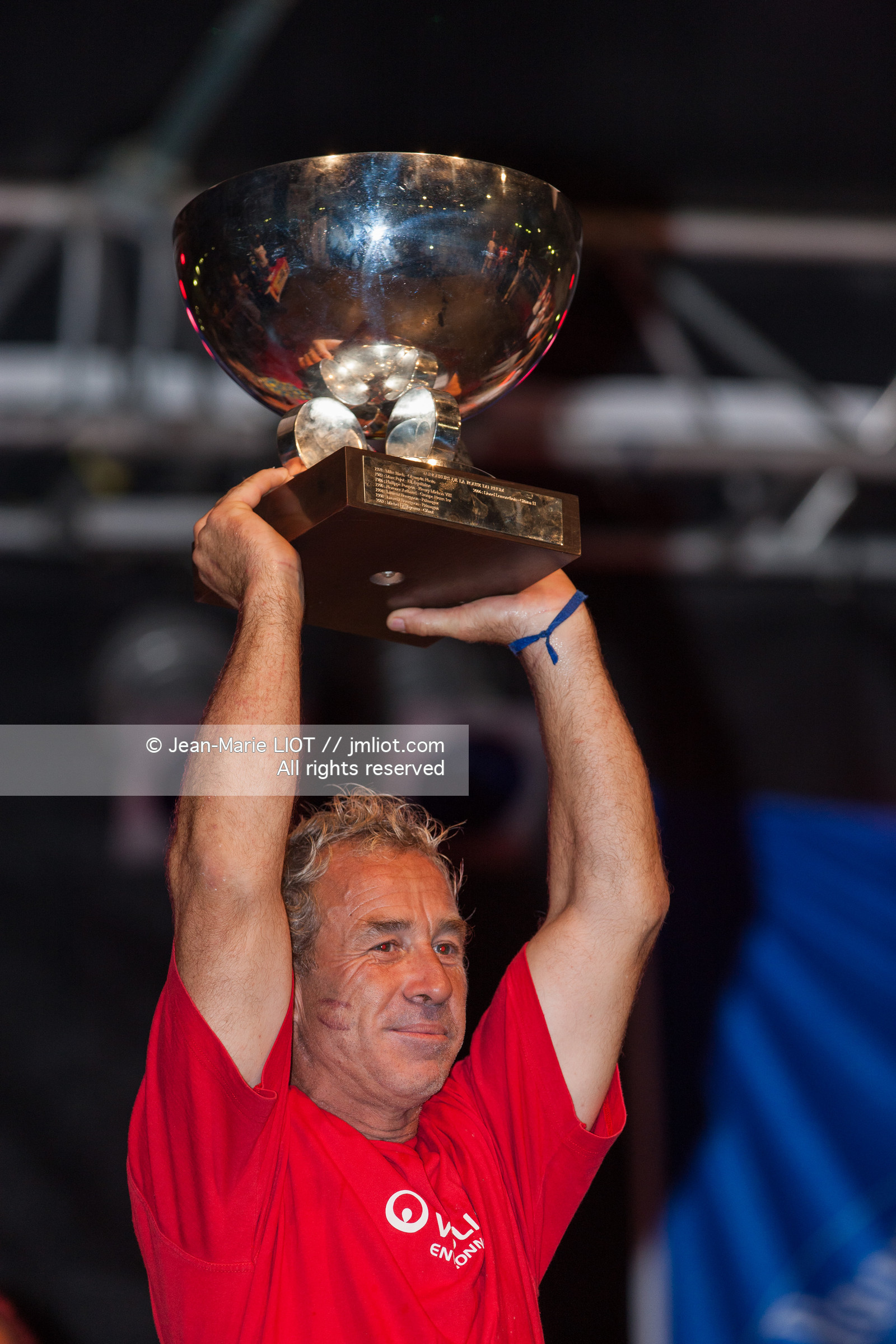 ROUTE DU RHUM 2010 - ARRIVEE DE ROLAND JOURDAIN