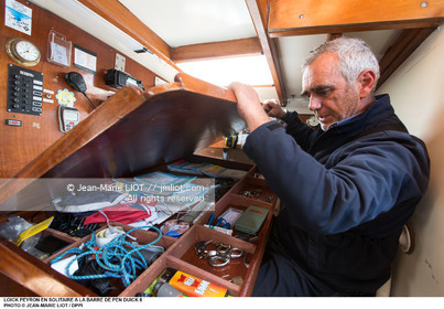 LOICK PEYRON A BORD DE PEN DUICK II