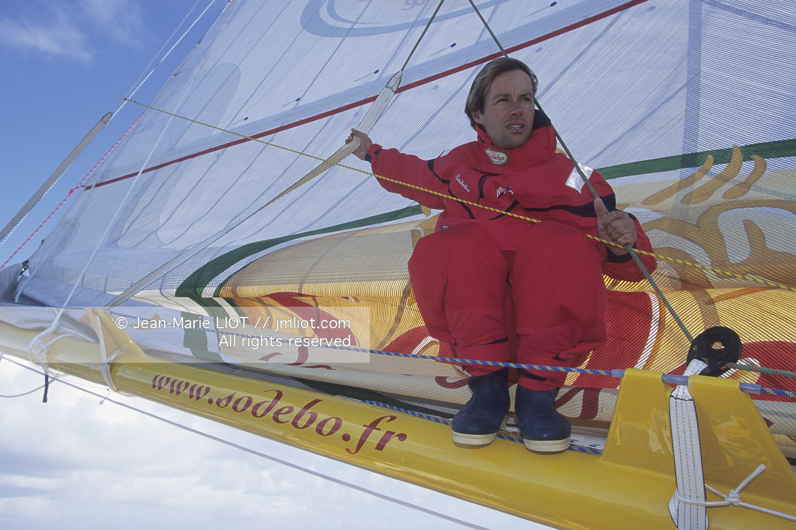 VENDEE GLOBE 2000-2001 - THOMAS COVILLE - SODEBO