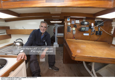 LOICK PEYRON A BORD DE PEN DUICK II