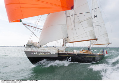 LOICK PEYRON A BORD DE PEN DUICK II