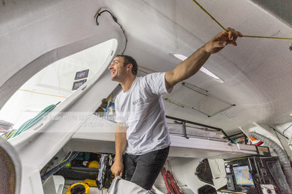 SAILING - TRANSAT JACQUES VABRE 2017 - FENETREA MIX BUFFET - ERWAN LE ROUX - VINCENT RIOU