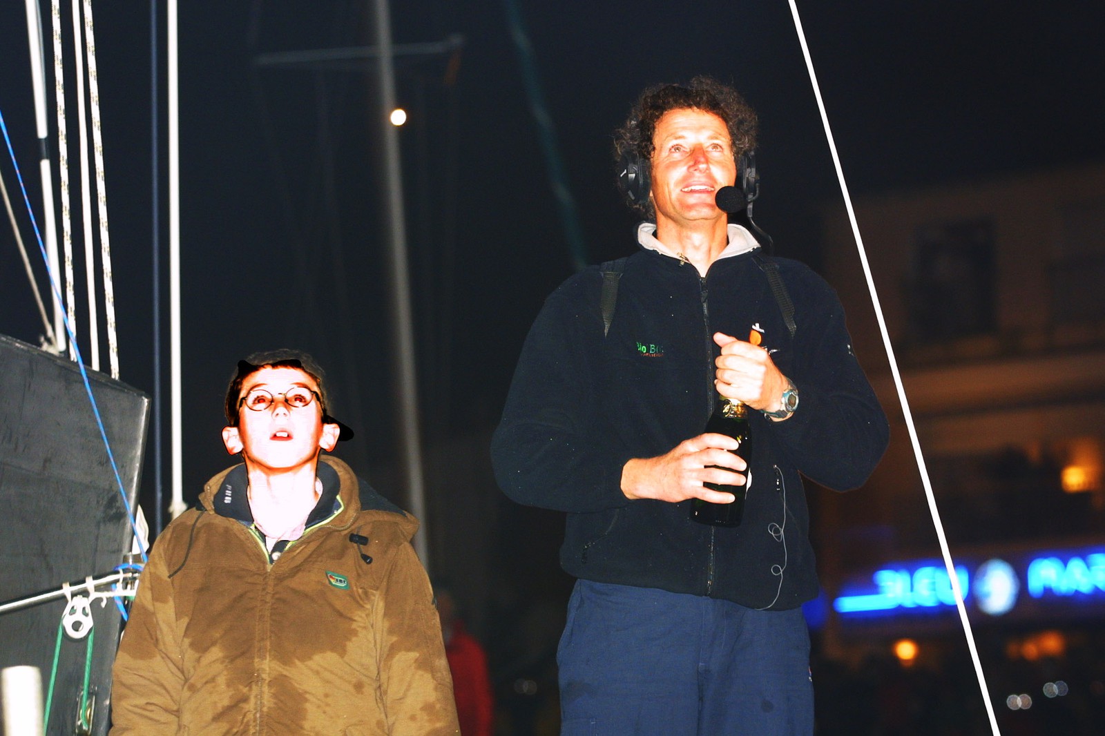 ARRIVEE MICHEL DESJOYEAUX VAINQUEUR