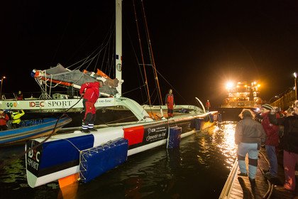 SAILING - IDEC SPORT JULES VERNE TROPHY RECORD ATTEMPT