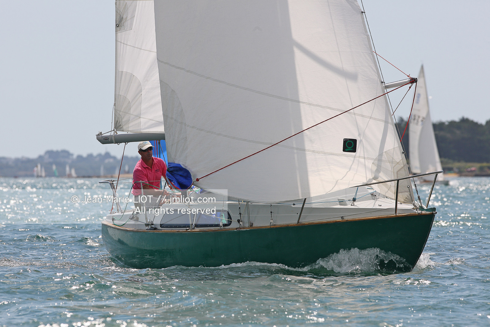 TOUR DE L'ILE AUX MOINES 2014..