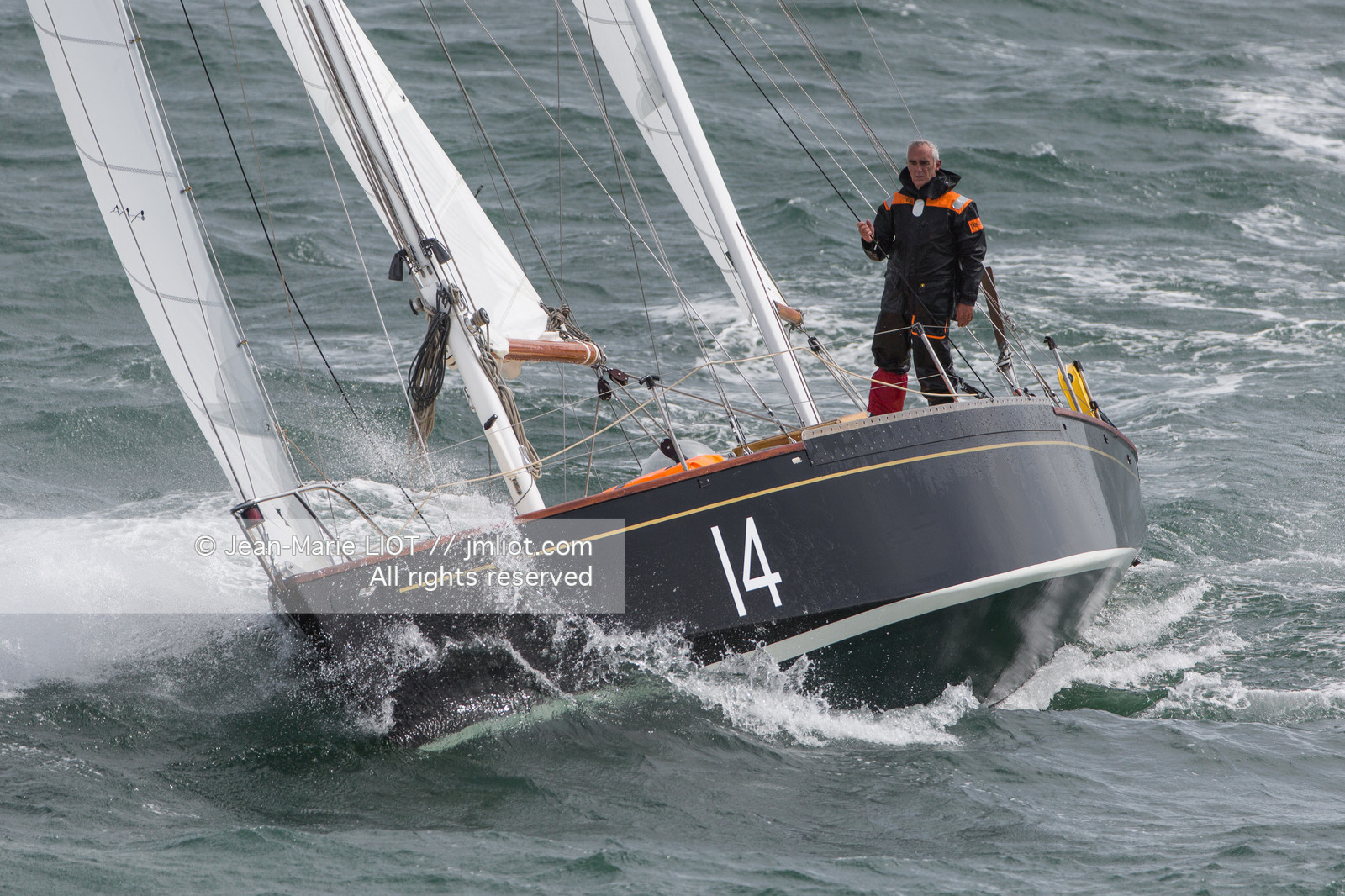 LOICK PEYRON A BORD DE PEN DUICK II