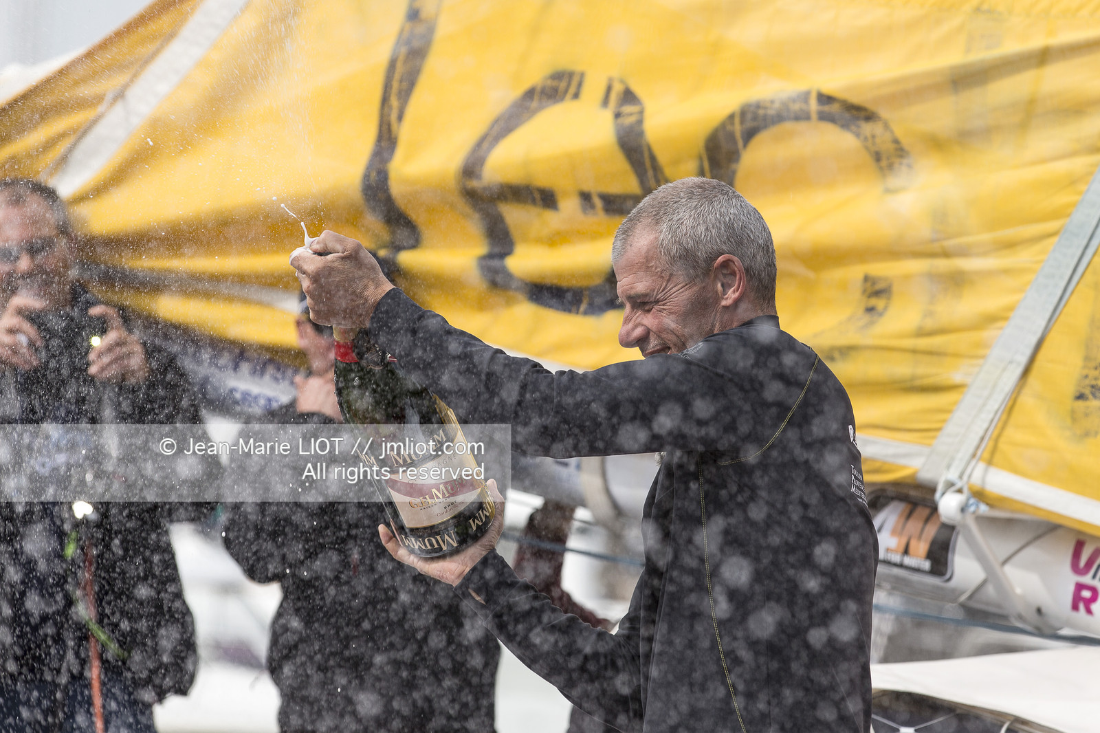 VENDEE GLOBE 2016-2017 - SEBASTIEN DESTREMAU - TECHNOFIRST - ARRIVEE