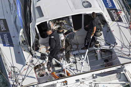 IMOCA 60 PIEDS NEWREST MATMUT - SKIPPER : FABRICE AMEDEO