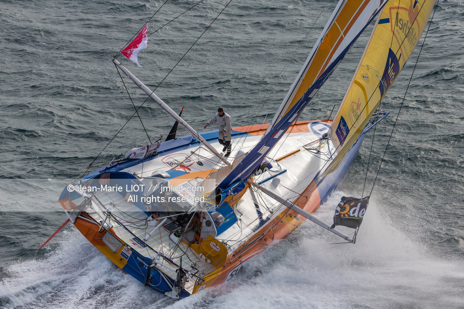 VENDEE GLOBE 2016-2017 - JEAN - PIERRE DICK - ST MICHEL