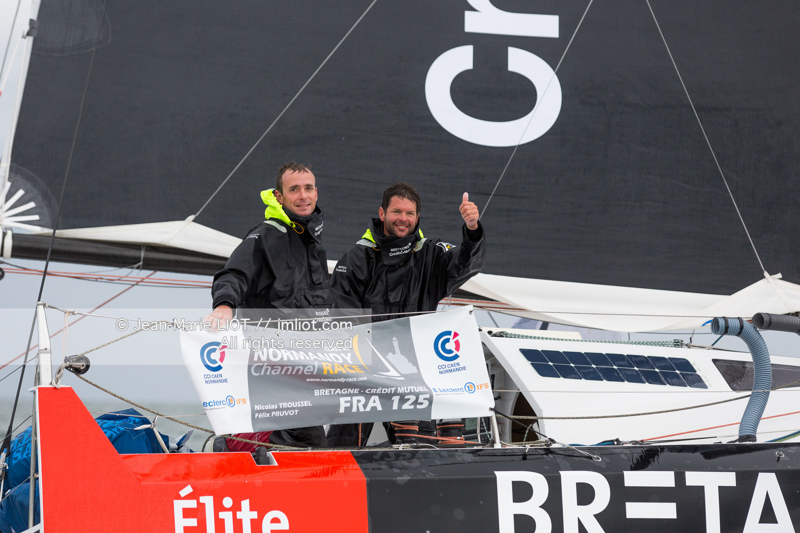 NORMANDY CHANNEL RACE 2015 - ARRIVEES