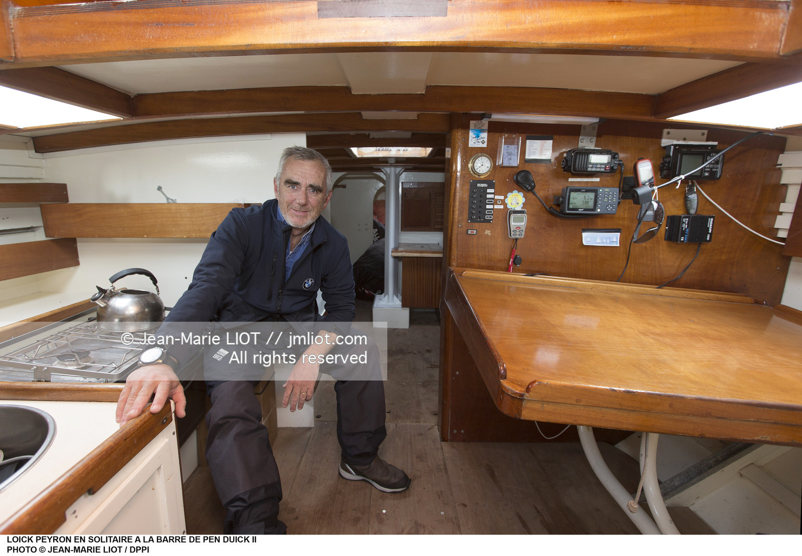 LOICK PEYRON A BORD DE PEN DUICK II