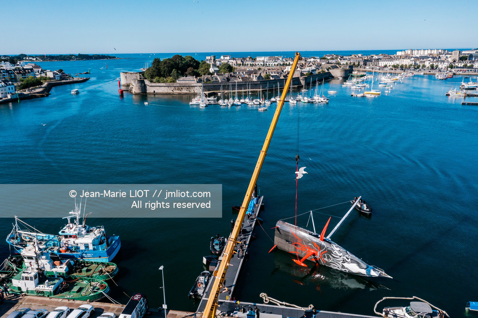 MAXIME SOREL 2022 - IMOCA VANDB MONBANA MAYENNE - TEST 90°