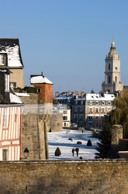 VANNES SOUS LA NEIGE