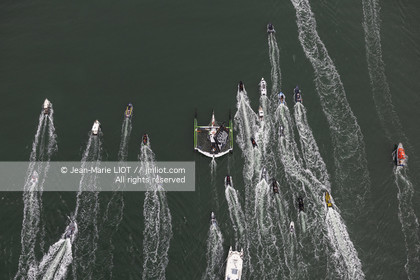 THOMAS COVILLE - ARKEA ULTIM CHALLENGE - ARRIVEE