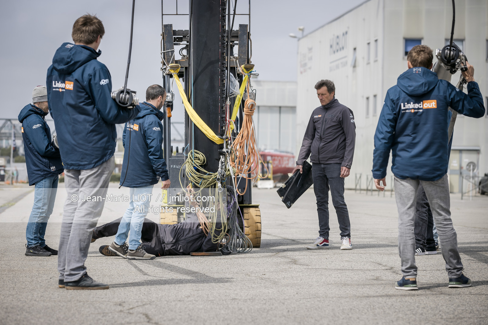 THOMAS RUYANT 2022 - MISE A L’EAU IMOCA LINKEDOUT