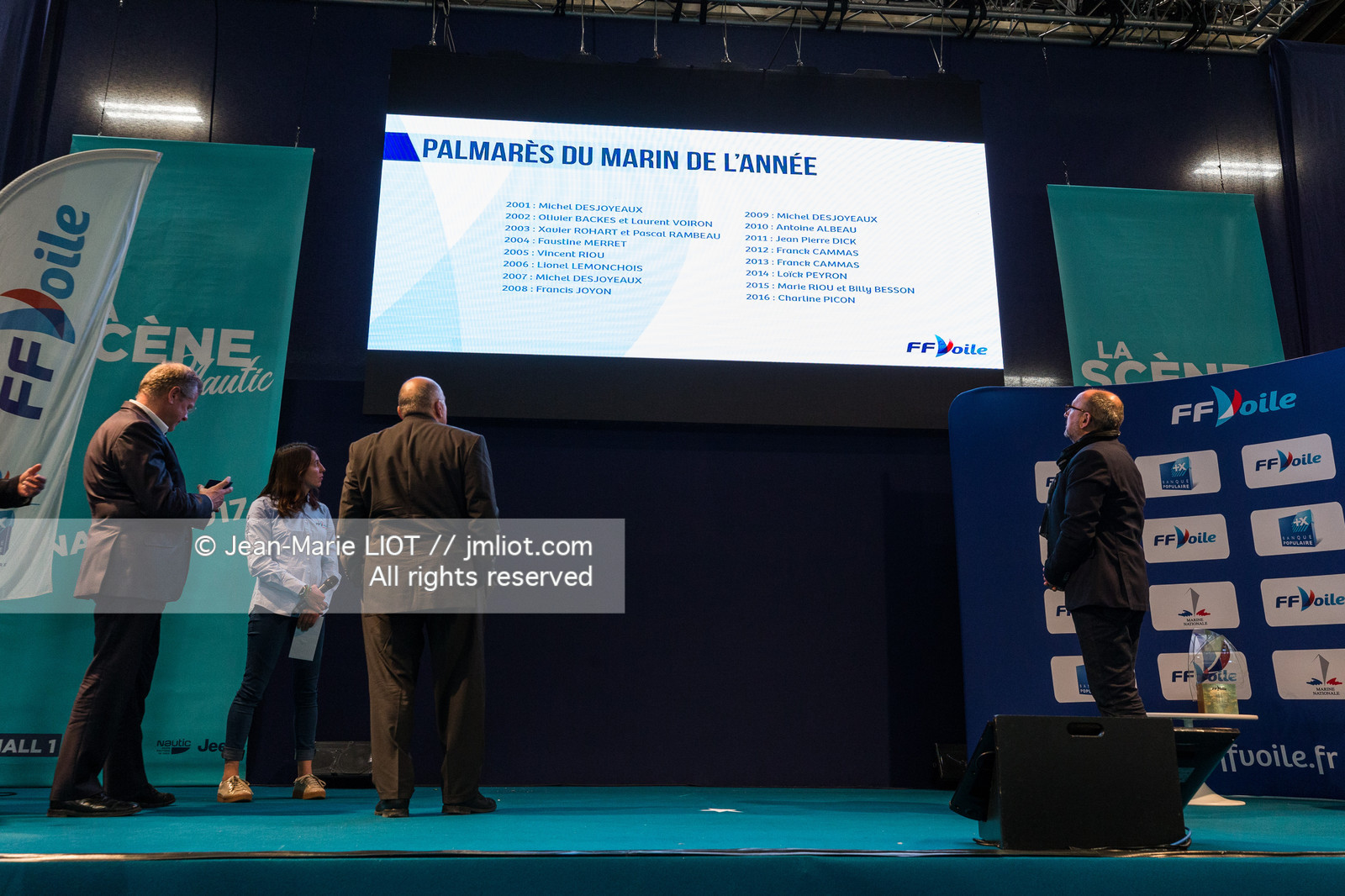 NAUTIC 2017 - FEDERATION FRANCAISE DE VOILE - MARIN DE L'ANNEE 2017