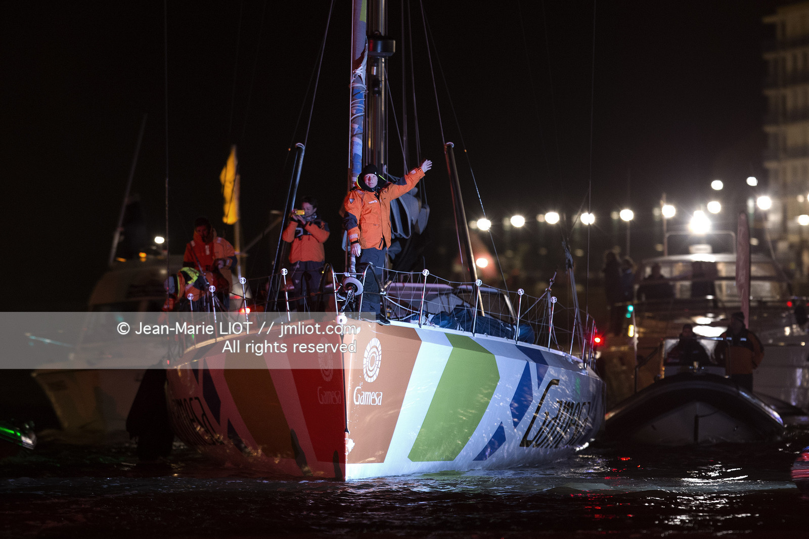 ARRIVEE MIKE GOLDING (GB) - GAMESA