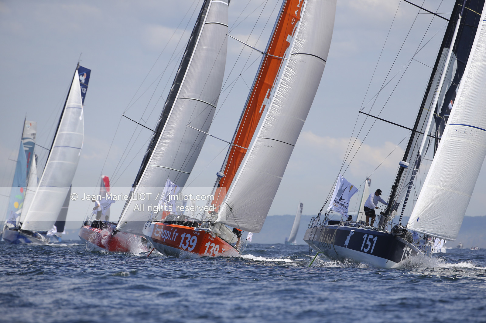 NORMANDY CHANNEL RACE 2018 - DEPART