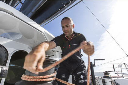 IMOCA NEWREST MATMUT - SKIPPER : FABRICE AMEDEO