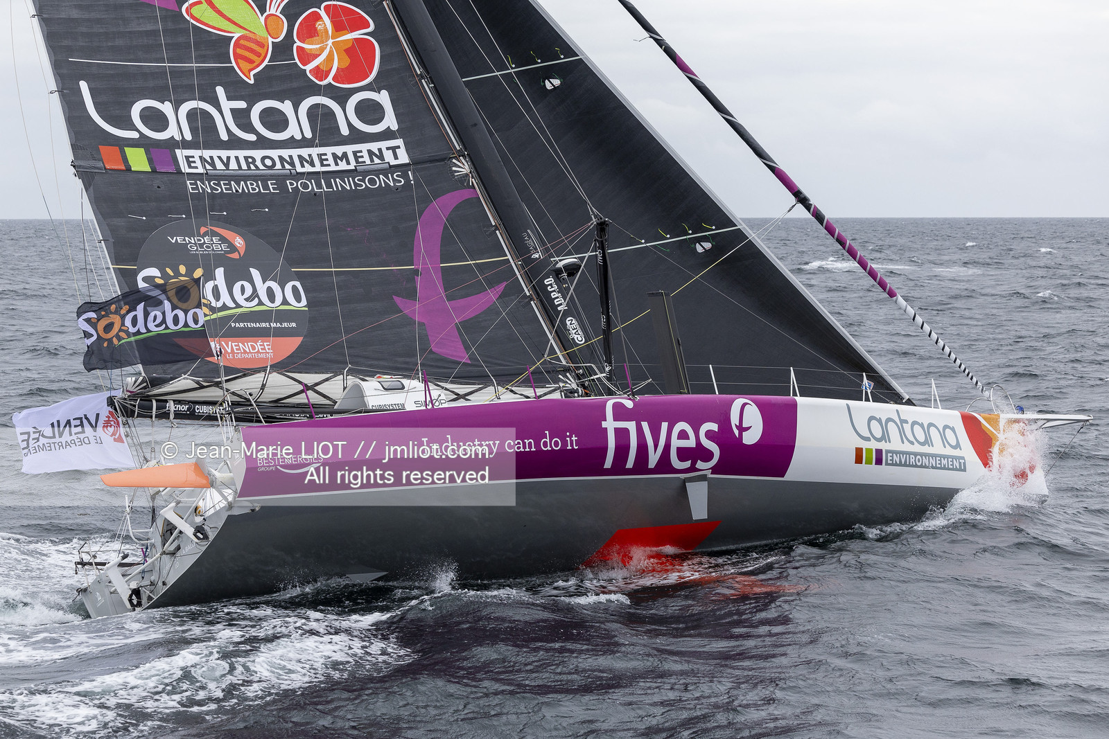 LOUIS DUC 2024 - IMOCA FIVES GROUP – LANTANA ENVIRONNEMENT - VENDEE GLOBE 2024-2025