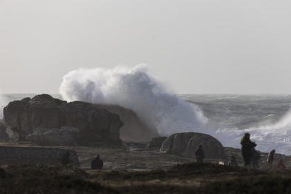 TEMPETE EN POINTE BRETAGNE