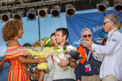 ROUTE DU RHUM 2010 - FRANCK CAMMAS - ARRIVEE