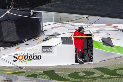 THOMAS COVILLE - ARKEA ULTIM CHALLENGE - ARRIVEE