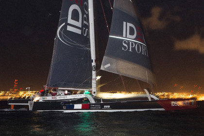SAILING - IDEC SPORT JULES VERNE TROPHY RECORD ATTEMPT