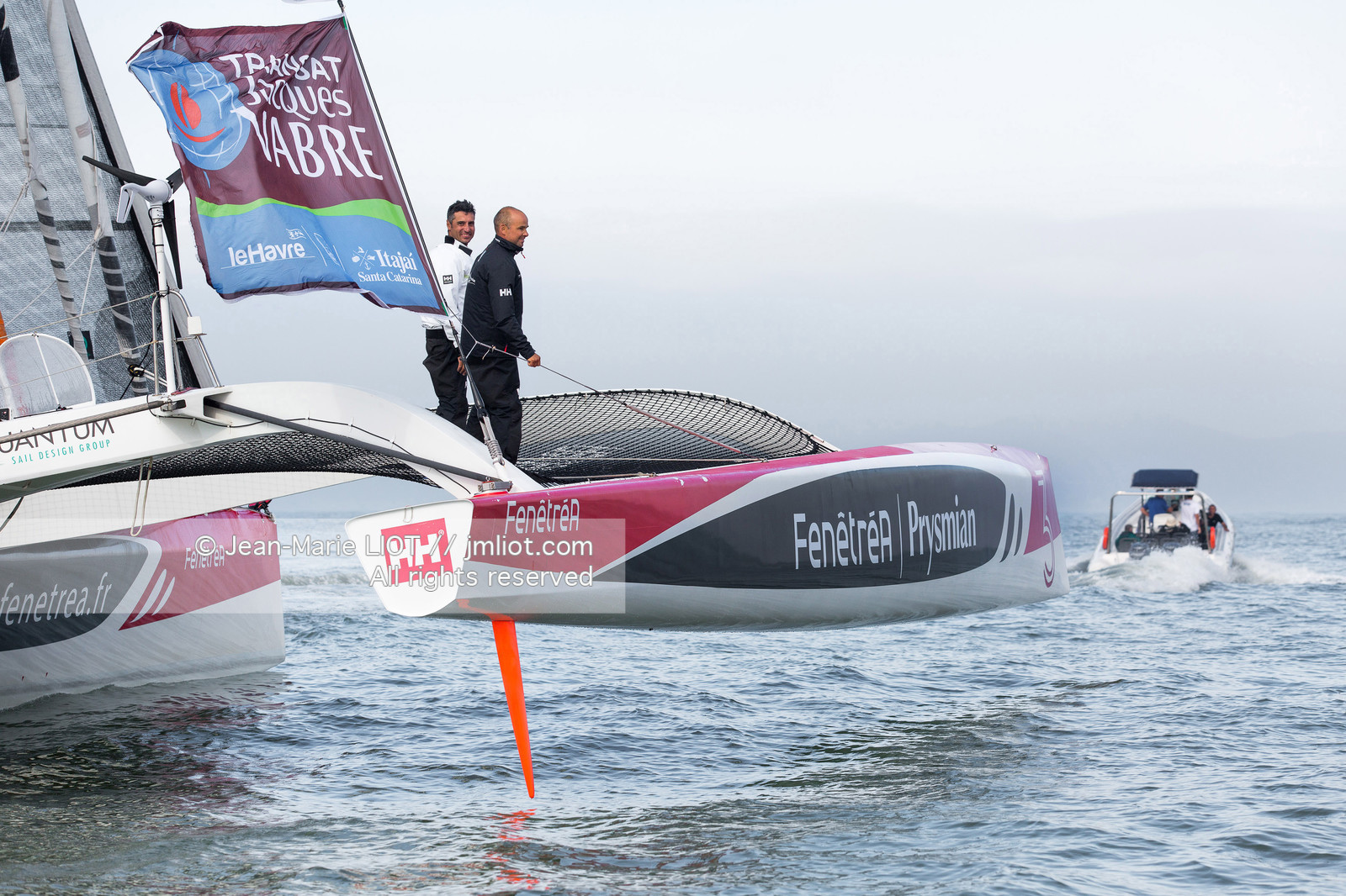 TRANSAT JACQUES VABRE 2015 - MULTI 50 FENETREA PRYSMIAN