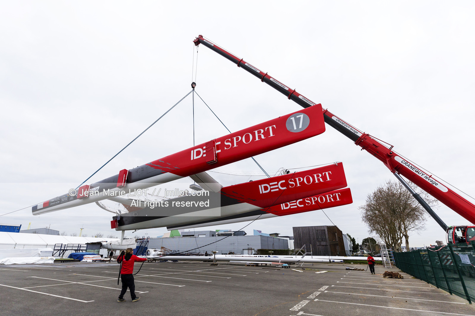 IDEC SPORT 2018 - MISE A L'EAU