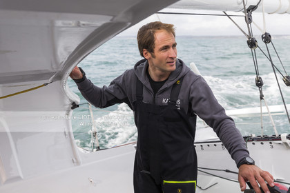 SAILING - TRANSAT JACQUES VABRE 2017 - FENETREA MIX BUFFET - ERWAN LE ROUX - VINCENT RIOU