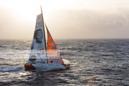 VENDEE GLOBE 2016-2017 - TANGUY DE LAMOTTE - INITIATIVES COEUR