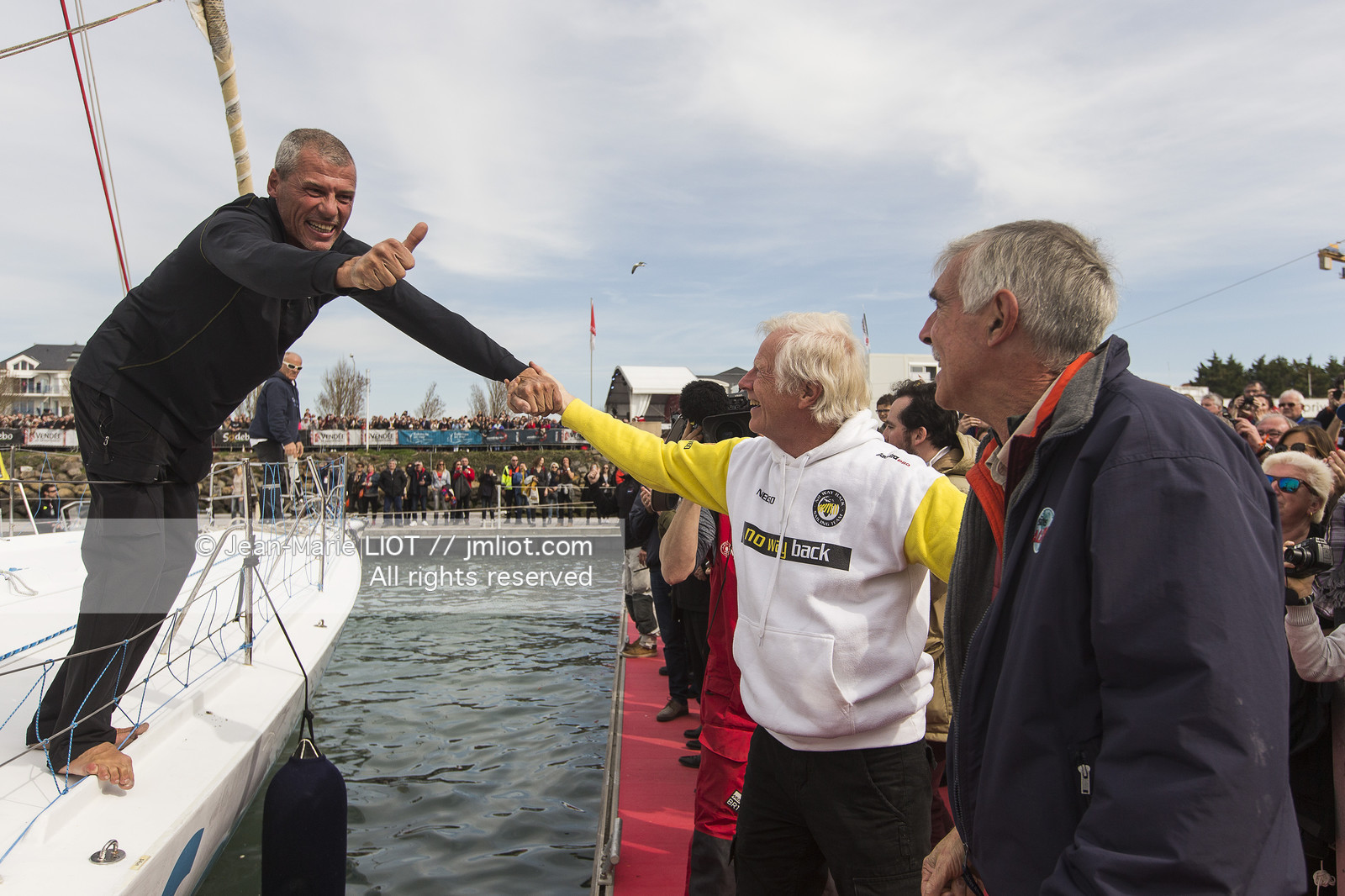VENDEE GLOBE 2016-2017 - SEBASTIEN DESTREMAU - TECHNOFIRST - ARRIVEE