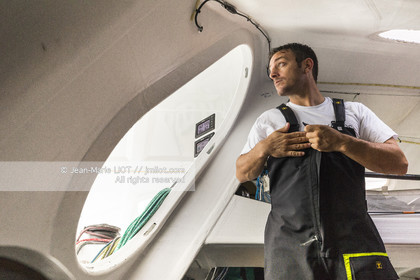 SAILING - TRANSAT JACQUES VABRE 2017 - FENETREA MIX BUFFET - ERWAN LE ROUX - VINCENT RIOU