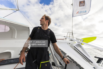 SAILING - TRANSAT JACQUES VABRE 2017 - FENETREA MIX BUFFET - ERWAN LE ROUX - VINCENT RIOU