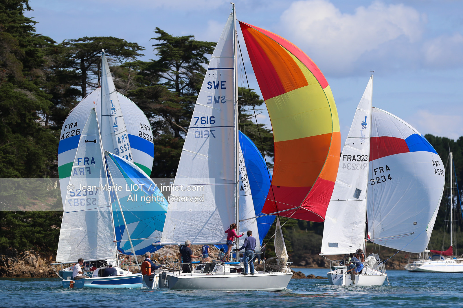 TOUR DE L'ILE AUXMOINES 2014