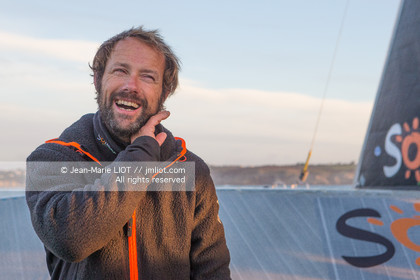 THOMAS COVILLE - RECORD AUTOUR DU MONDE EN MULTICOQUE EN SOLITAIRE 2016