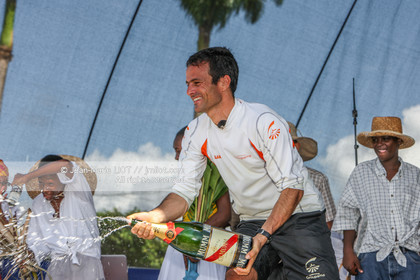 ROUTE DU RHUM 2010 - FRANCK CAMMAS - ARRIVEE